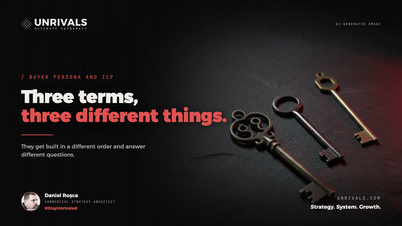 Buyer Persona, Customer Avatar and ICP: What Each Describes