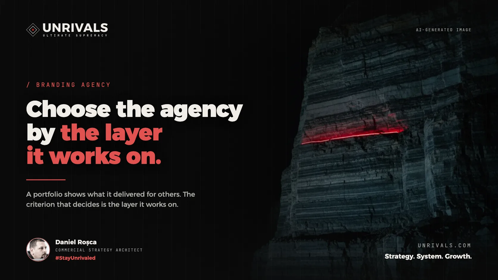 How to choose a branding agency by the layer it works on