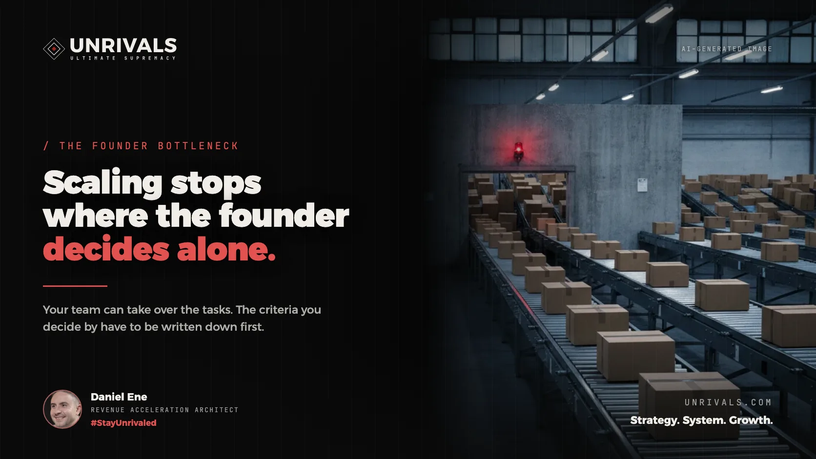 The founder bottleneck: how to help your team make decisions without waiting for you