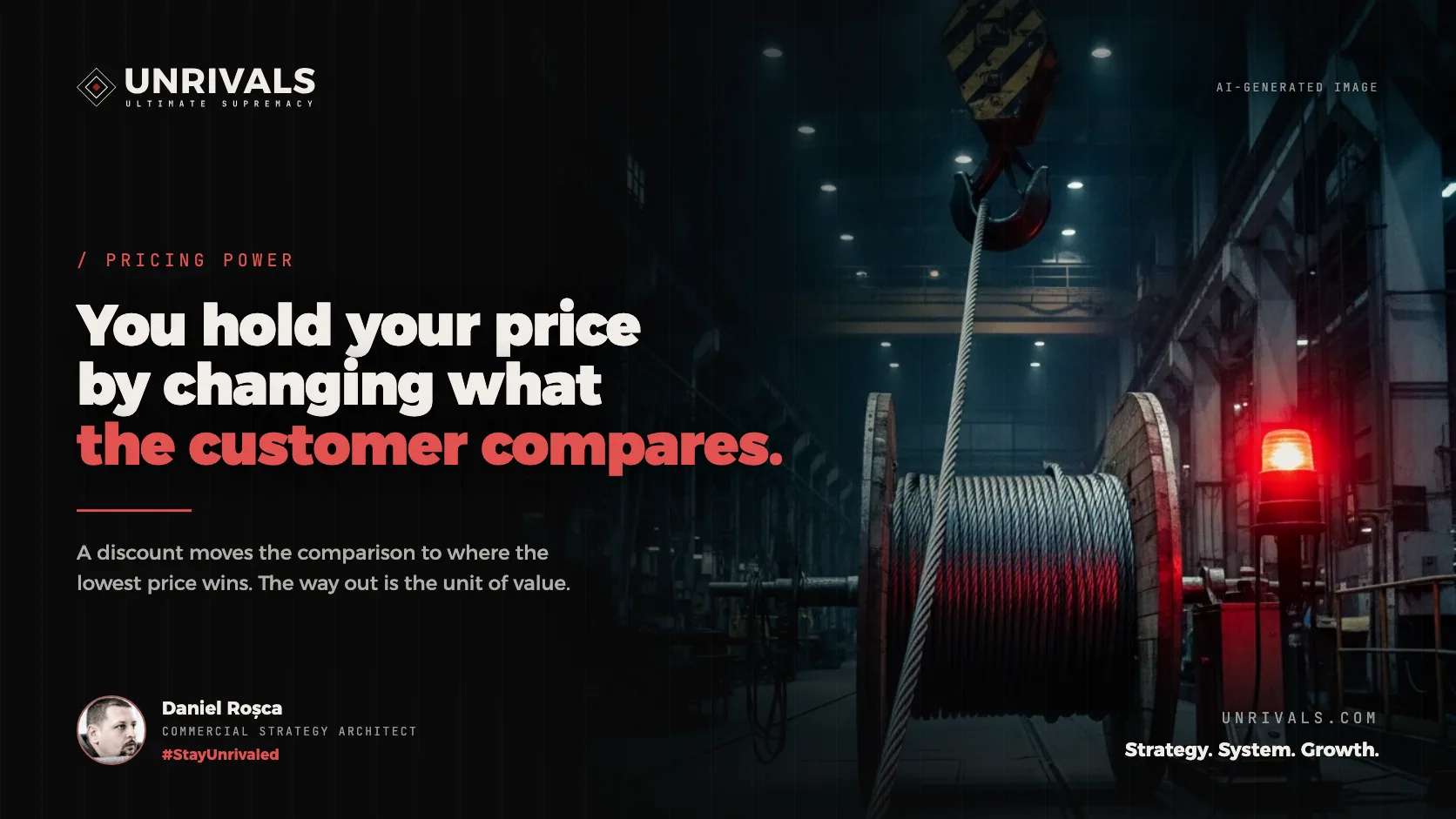 Pricing strategy: when to hold your price and when to discount