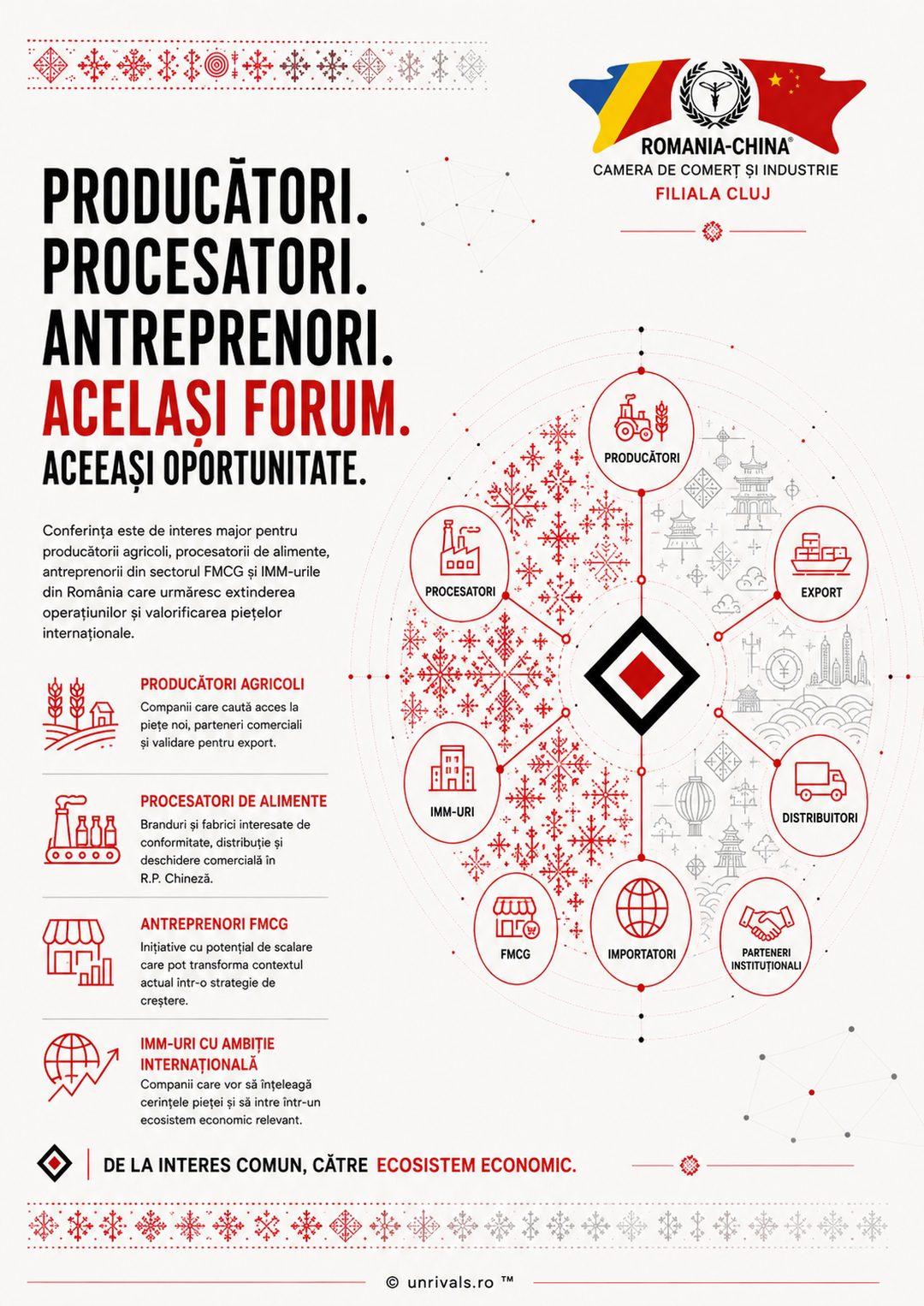 Campaign page: producers, processors, entrepreneurs, the same forum, the same opportunity.